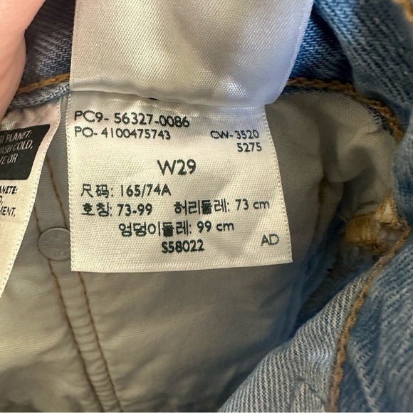 Levi’s 501 High Rise Denim Cut Offs Size 29 - Picture 4 of 5